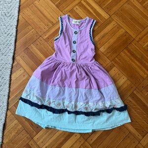 Matilda Jane 8 Good Hart "The Pier Dress" Girls size 8